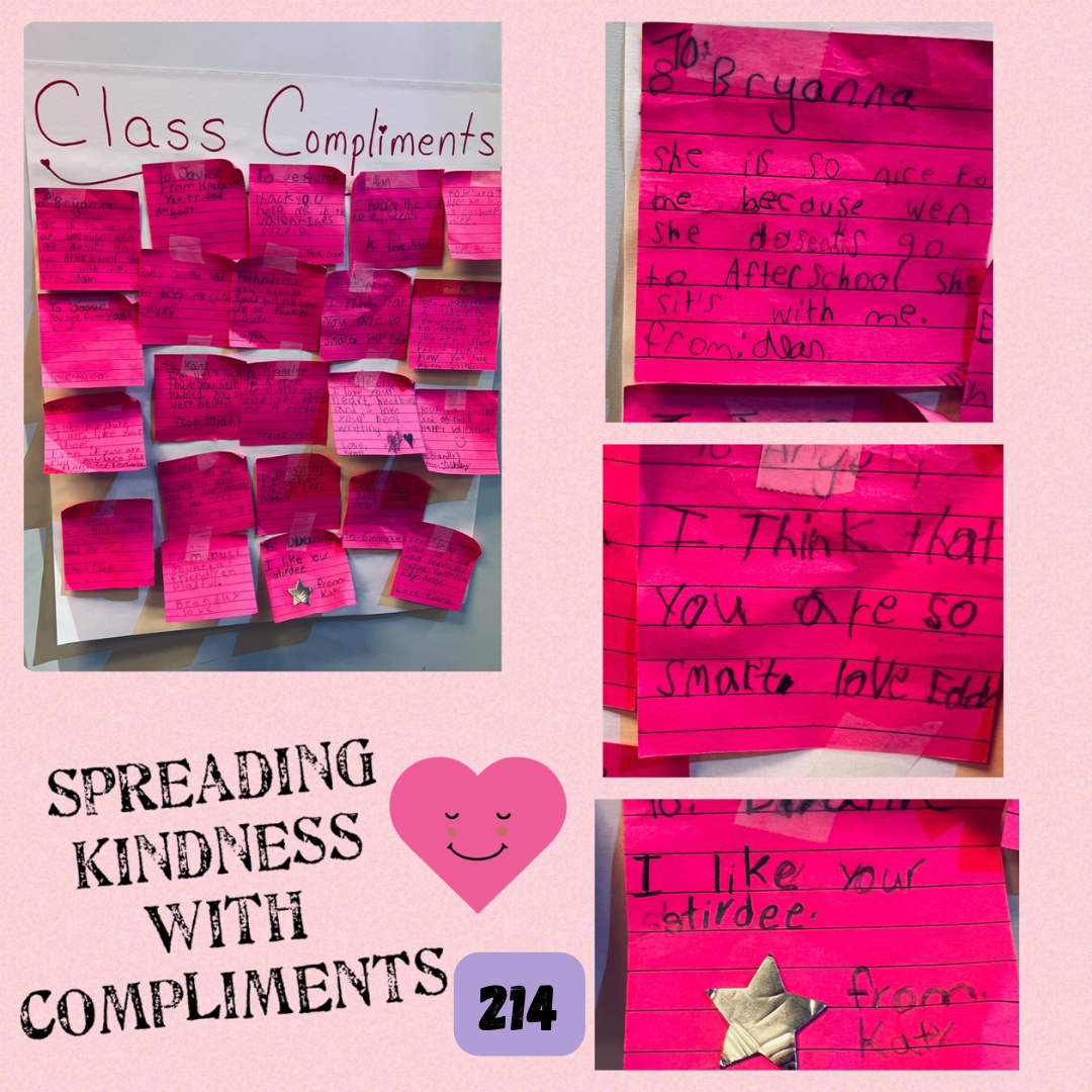 Week of Kindness at Roosevelt School