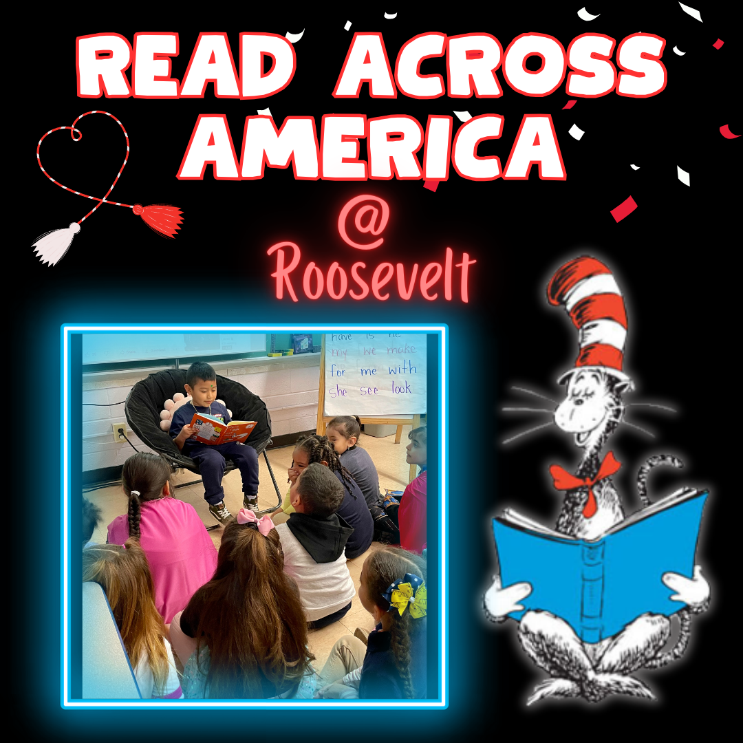 Celebrating Read Across America at the Roosevelt School
