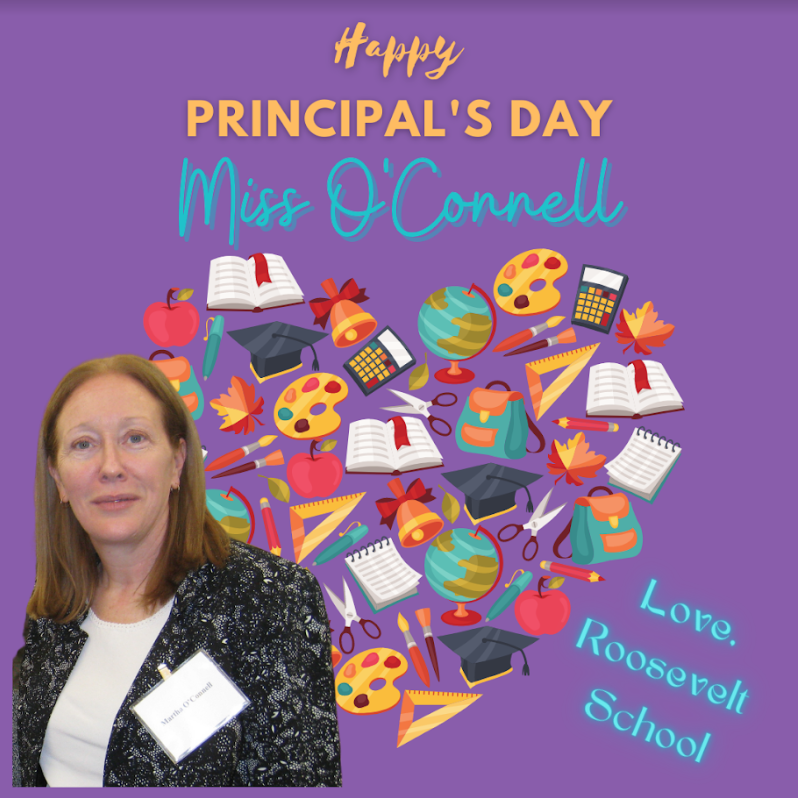 Happy Principal's Day to Miss O'Connell
