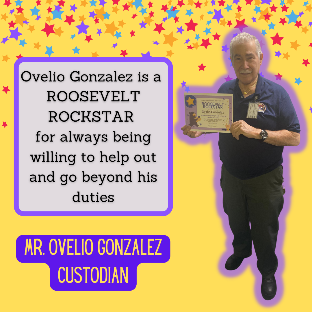 Congratulations To Our Roosevelt Rock Stars For April And May #18