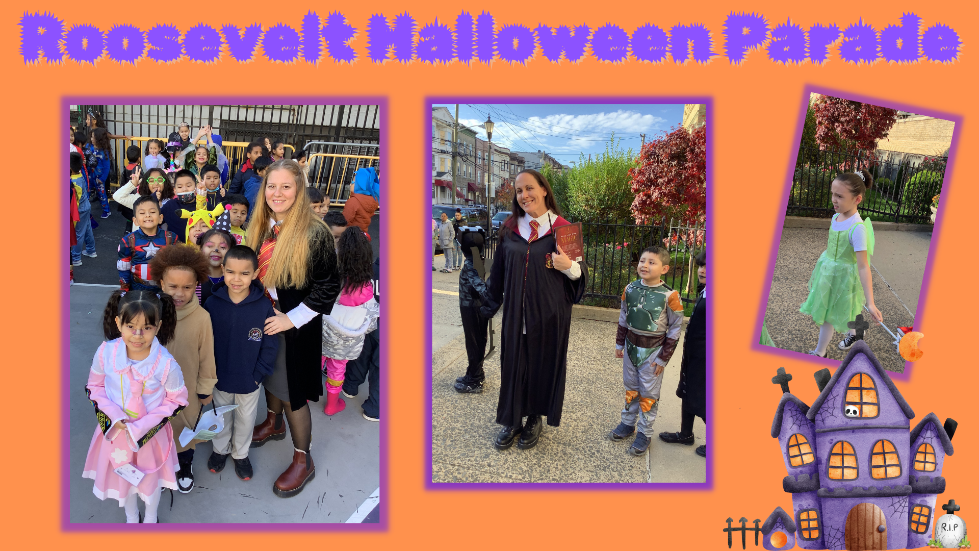 Roosevelt School Halloween Parade