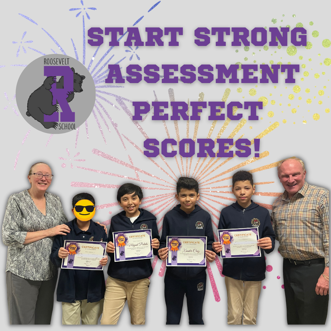 Perfection on the Fall 2022 Start Strong State Assessment