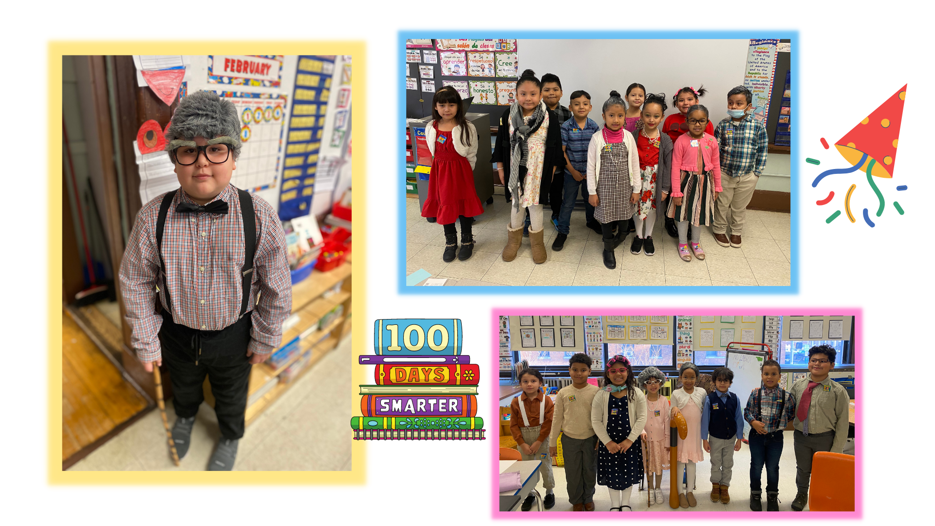 Celebrating 100 days at the Roosevelt School