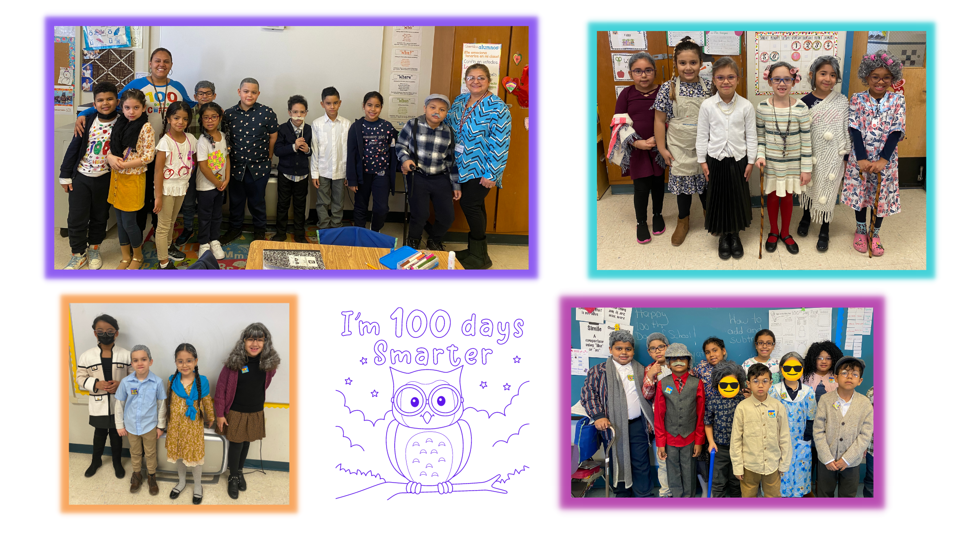Celebrating 100 days at the Roosevelt School
